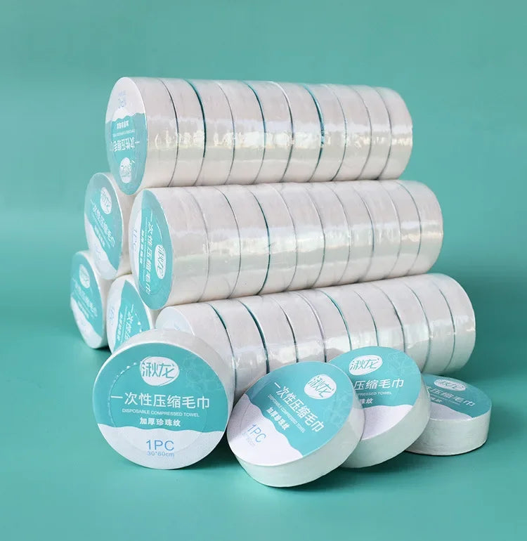 Set Compressed Towel Travel Quick-Drying Towel Trip