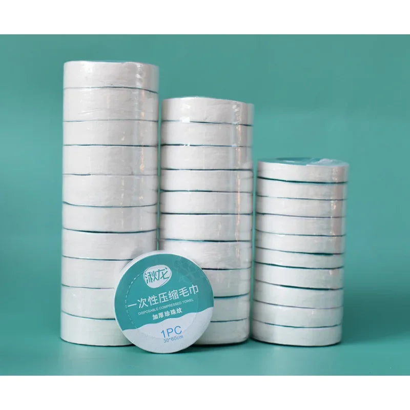 Set Compressed Towel Travel Quick-Drying Towel Trip