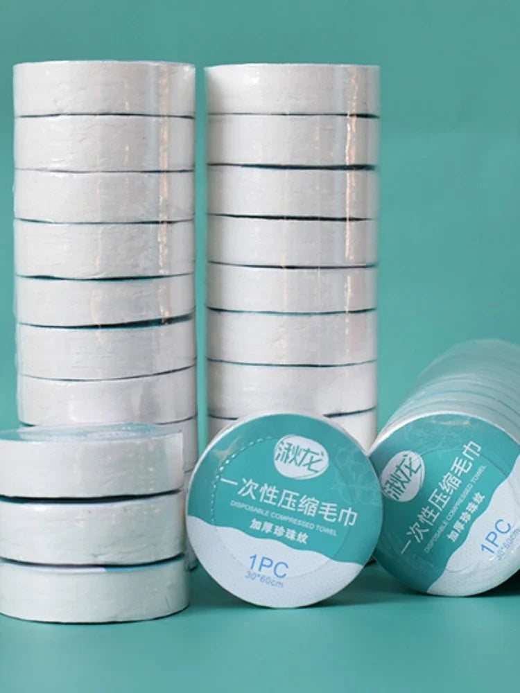 Set Compressed Towel Travel Quick-Drying Towel Trip