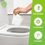 10/100pcs Disposable Toilet Seat Cover Paper Toilet Seat Covers