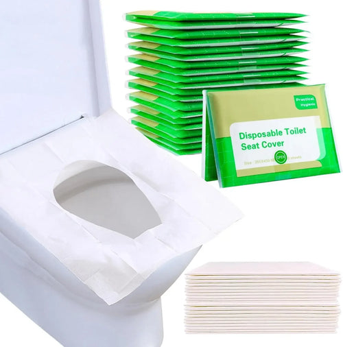 10/100pcs Disposable Toilet Seat Cover Paper Toilet Seat Covers
