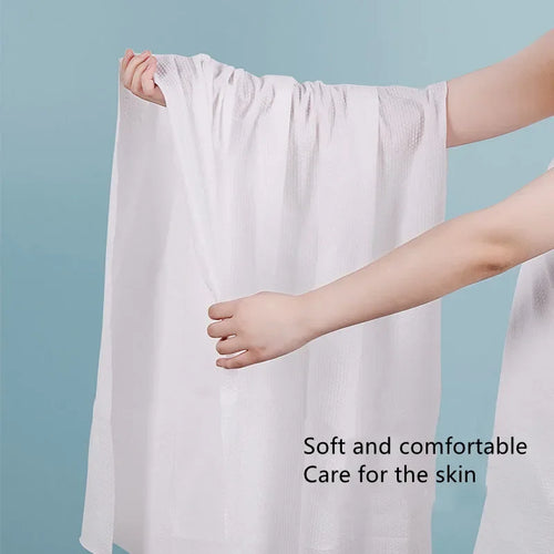 Disposable Compressed Bath Towel - 30x50 cm, 70x140