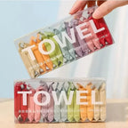 14pcs/box Disposable Washcloth Portable Travel Towel Thickened Compressed Face Towel Disposable Washcloth