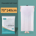 Disposable Compressed Bath Towel - 30x50 cm, 70x140