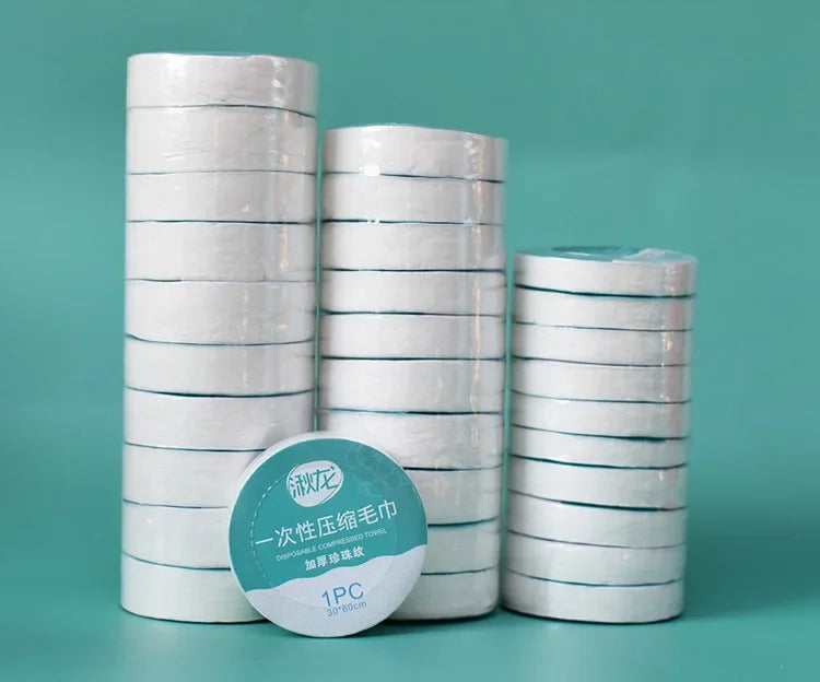 Set Compressed Towel Travel Quick-Drying Towel Trip